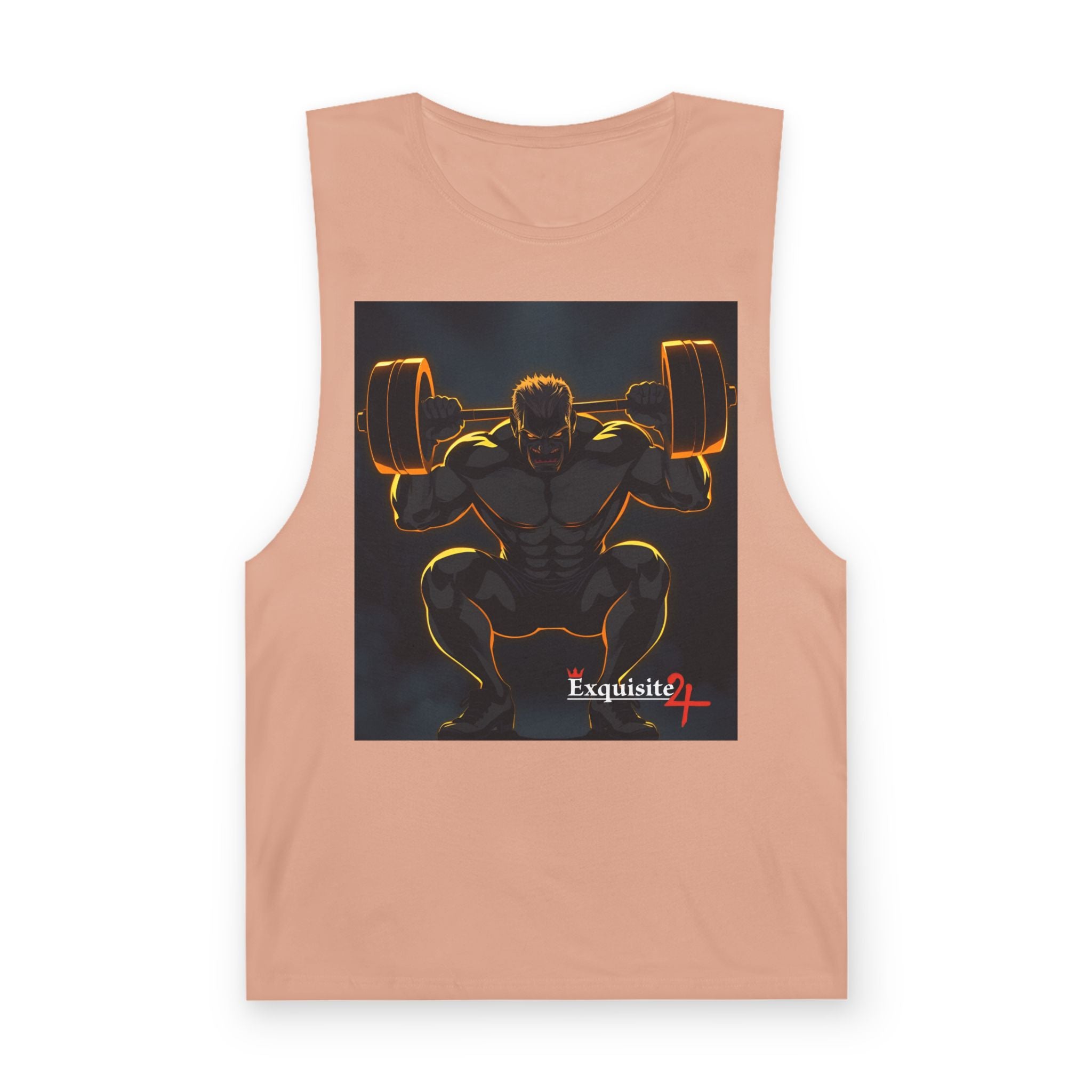 'Champions Are Made in the Gym' Weightlifting Graphic Tank