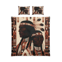 Tribal Chiefs Cotton Duvet Cover Set