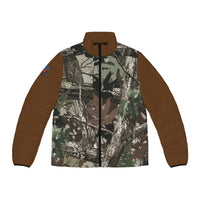 Camo Puffer Jacket — Men's Realtree-Inspired Outdoor Winter Coat