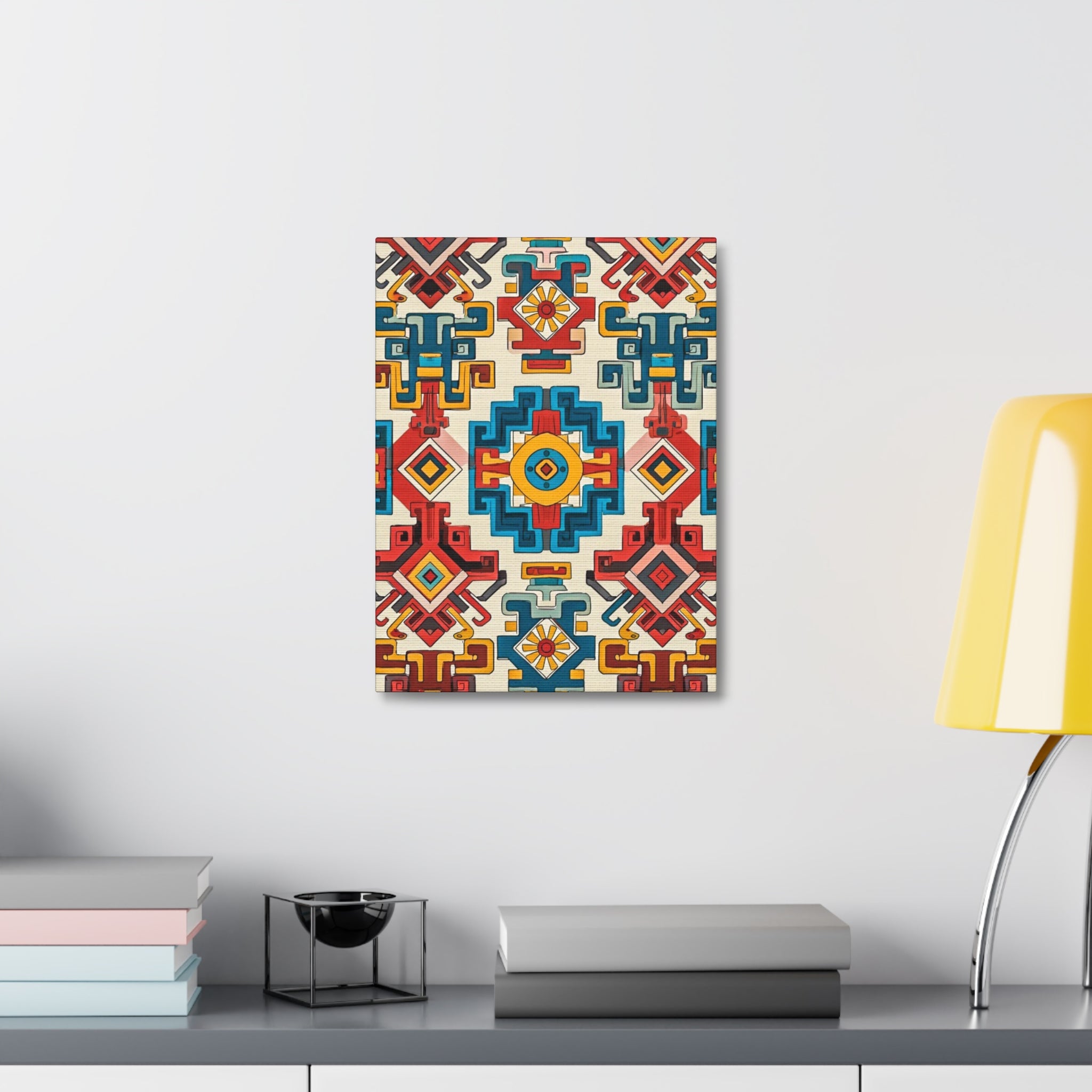 Southwestern Geometric Canvas Print