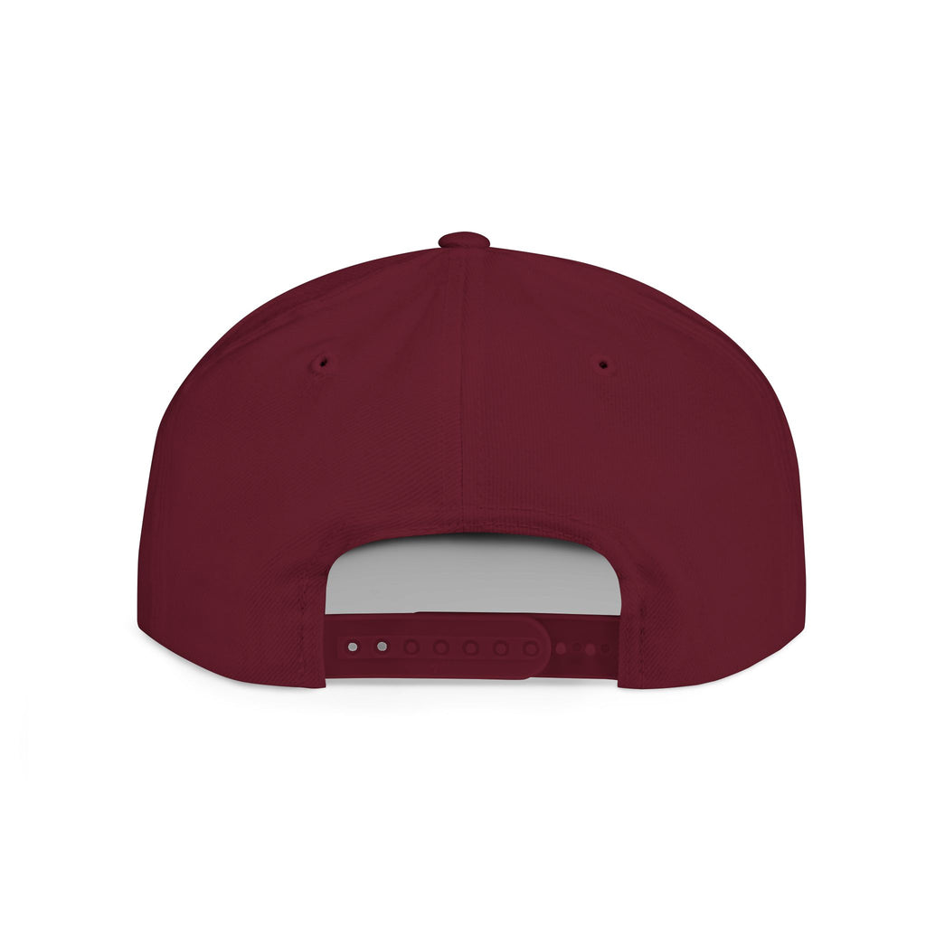 'Royalty Within' Embroidered Flat Bill Snapback Cap