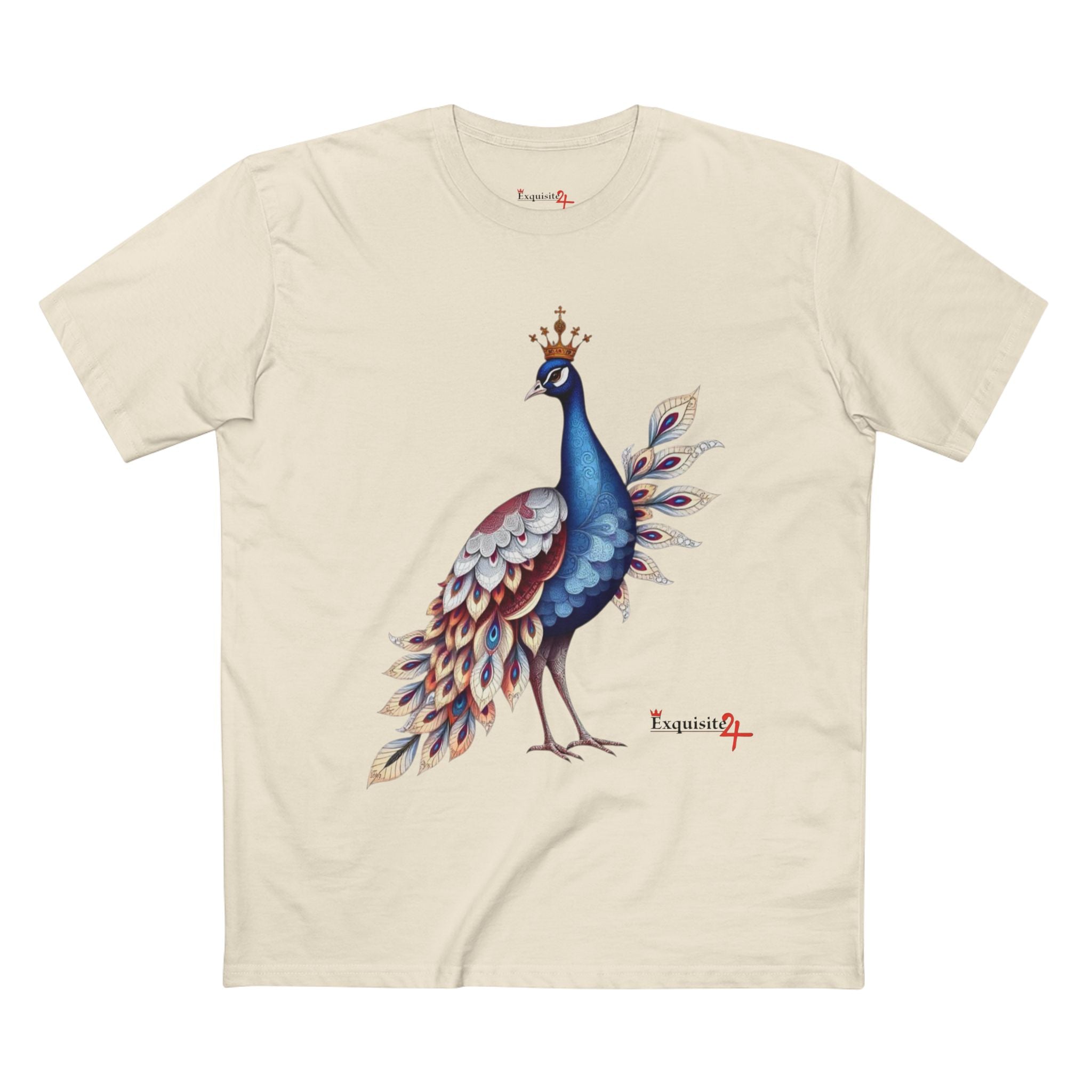 Watercolor Peacock Graphic Tee