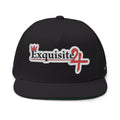 Classic Exquisite 24 Embroidered Flat Bill Cap