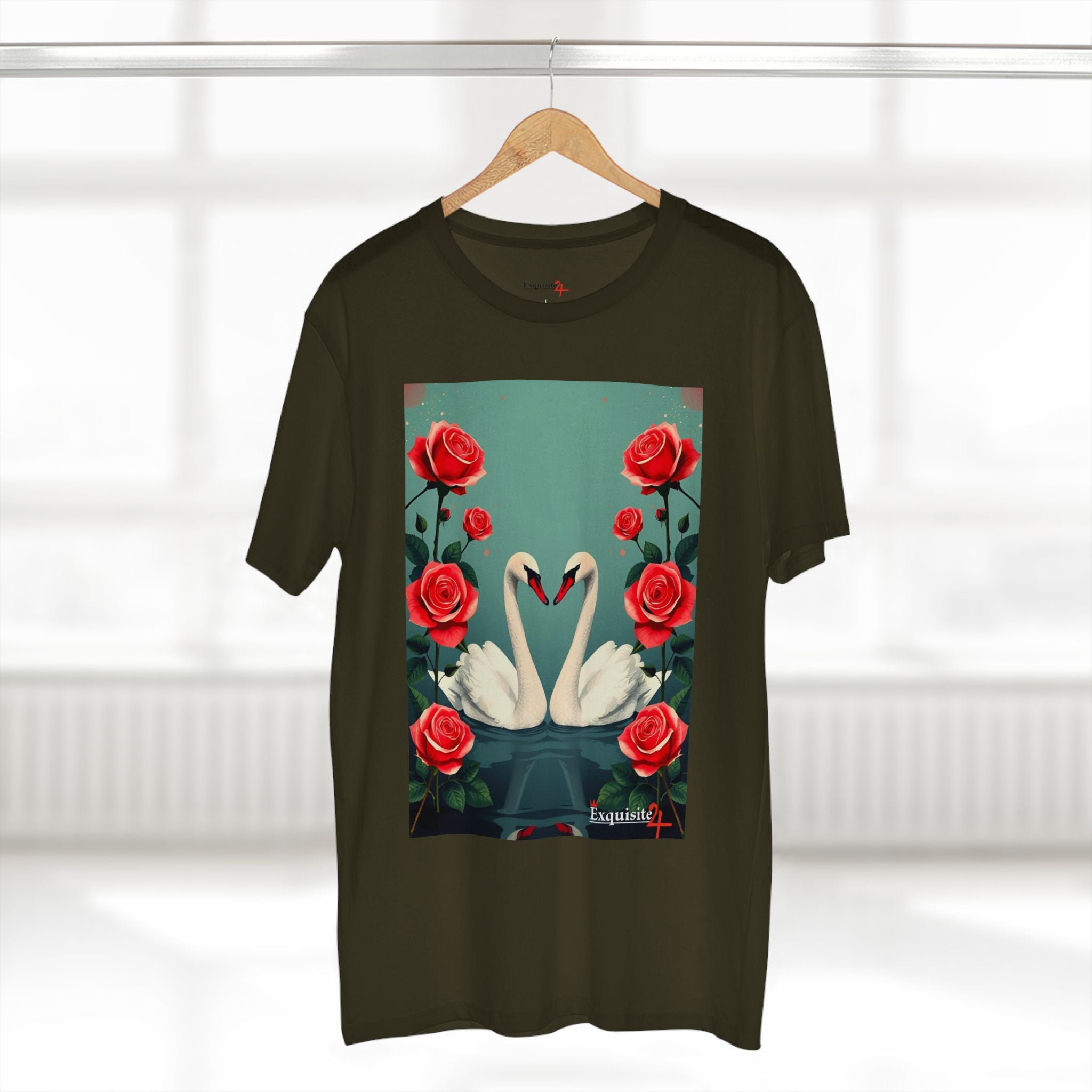 Swan Heart Graphic Tee