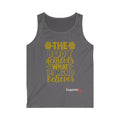 Exquisite 24 Motivational Gym Tank Top — “The Body Achieves What The Mind Believes”
