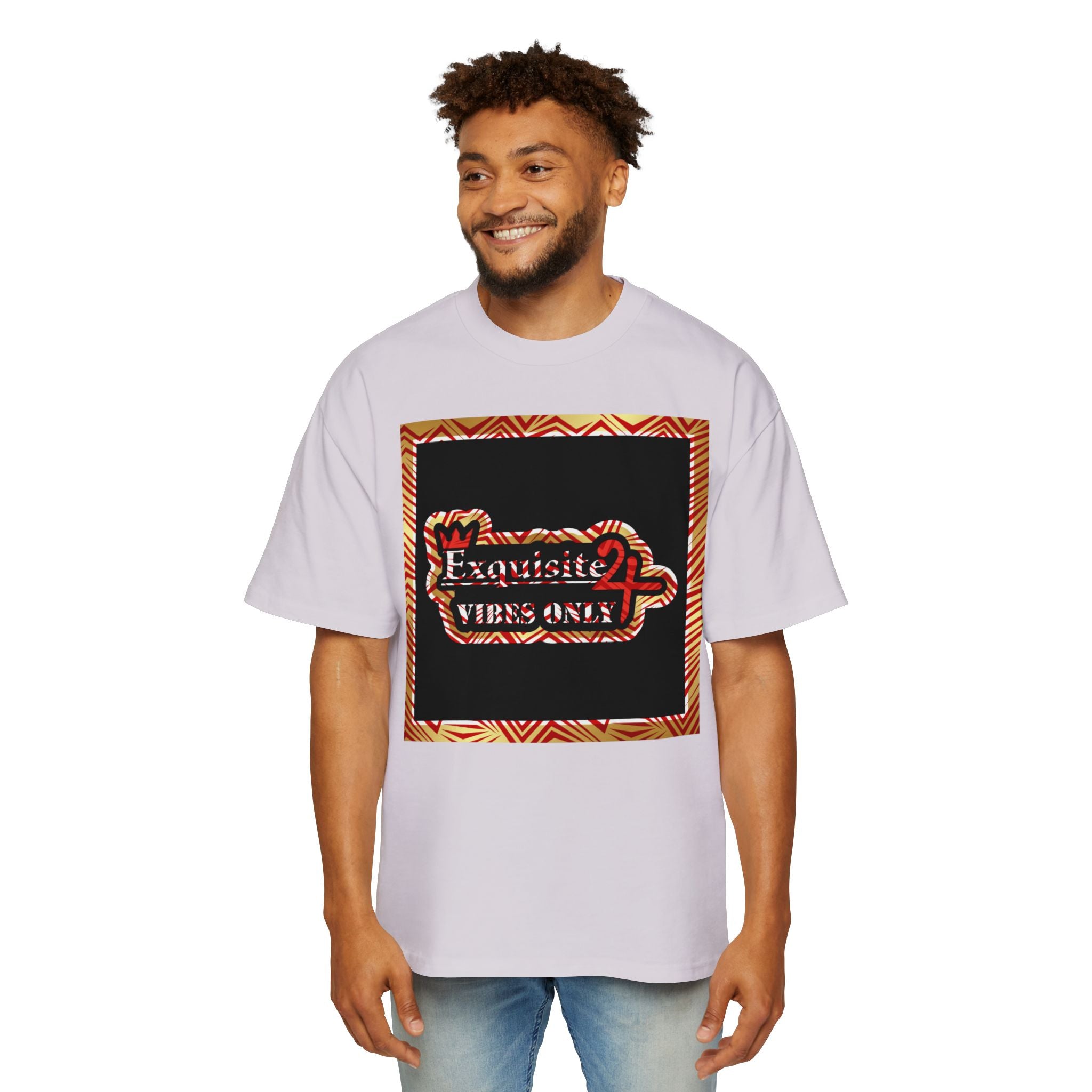Exquisite 24 Vibes Only Patterned Frame Tee
