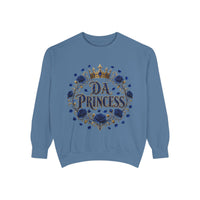 "DA PRINCESS" Floral Crest Women's Sweatshirt