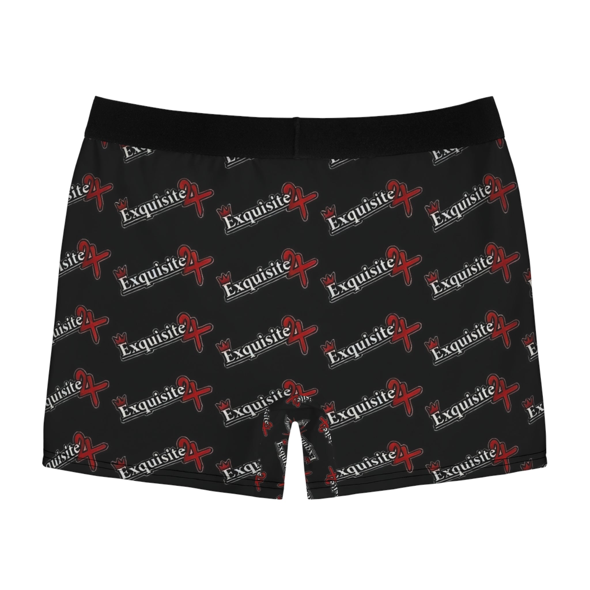 Black 'Exquisite 24' All-Over Print Boxer Briefs