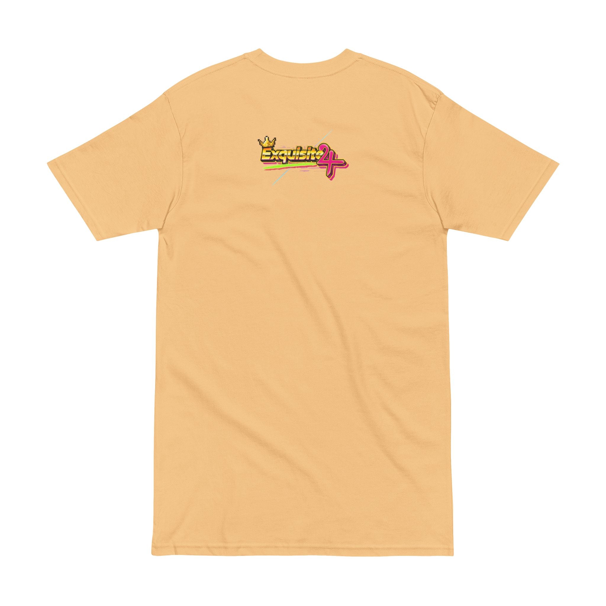 Retro Flamingo Triangle Tee — 'Exquisite 24' 80s Sunset Graphic Shirt