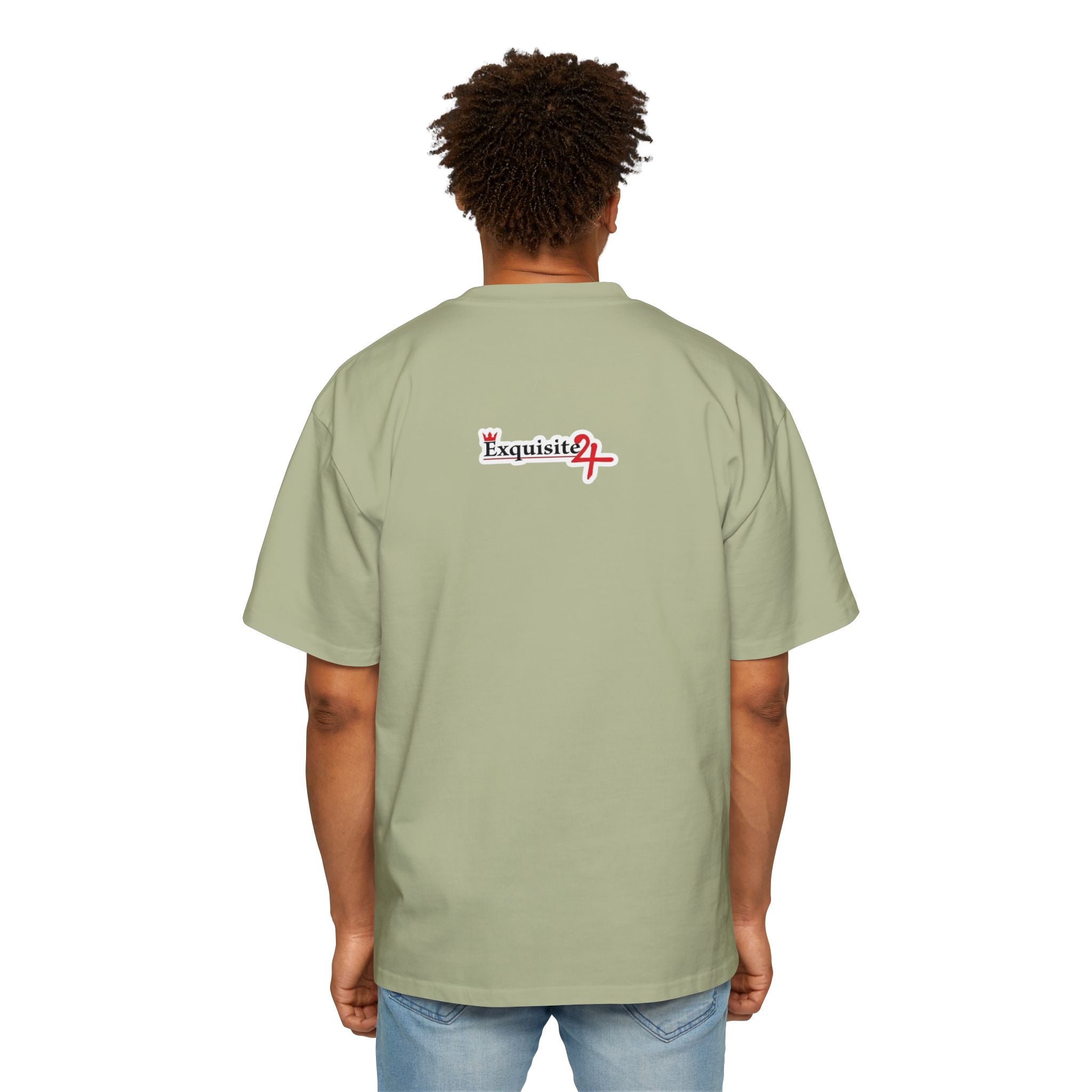 Astronaut Warrior Graphic Tee — Men's Sci‑Fi Space Gamer Oversized Shirt