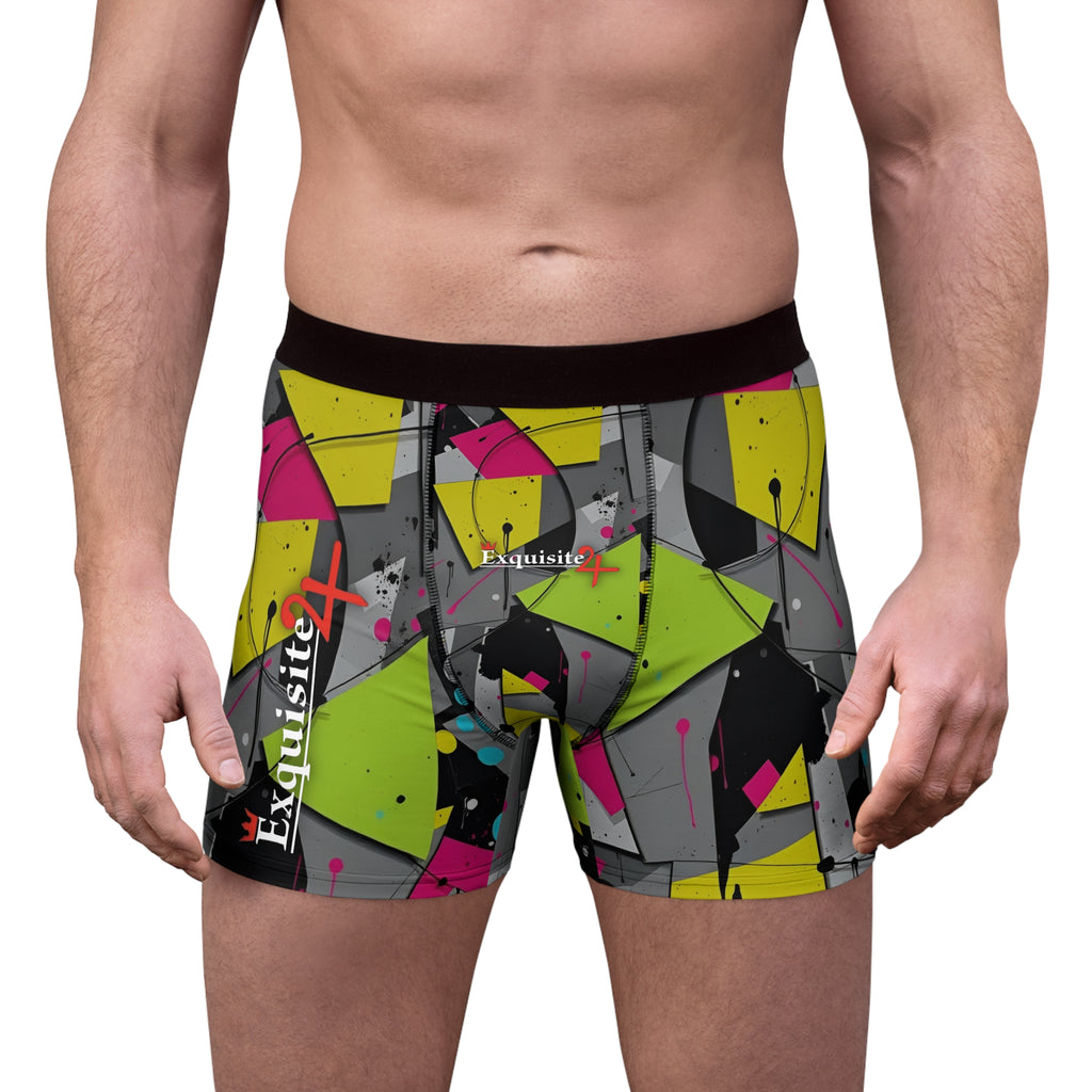 Men's Abstract Street Art Boxer Briefs (AOP)