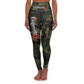 Camo High-Waist Yoga Leggings — Exquisite 24 All-Over Print