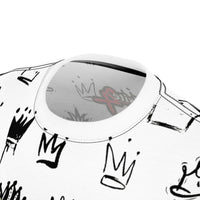 Crown Graffiti All-Over Print Tee — Exquisite 24 Logo
