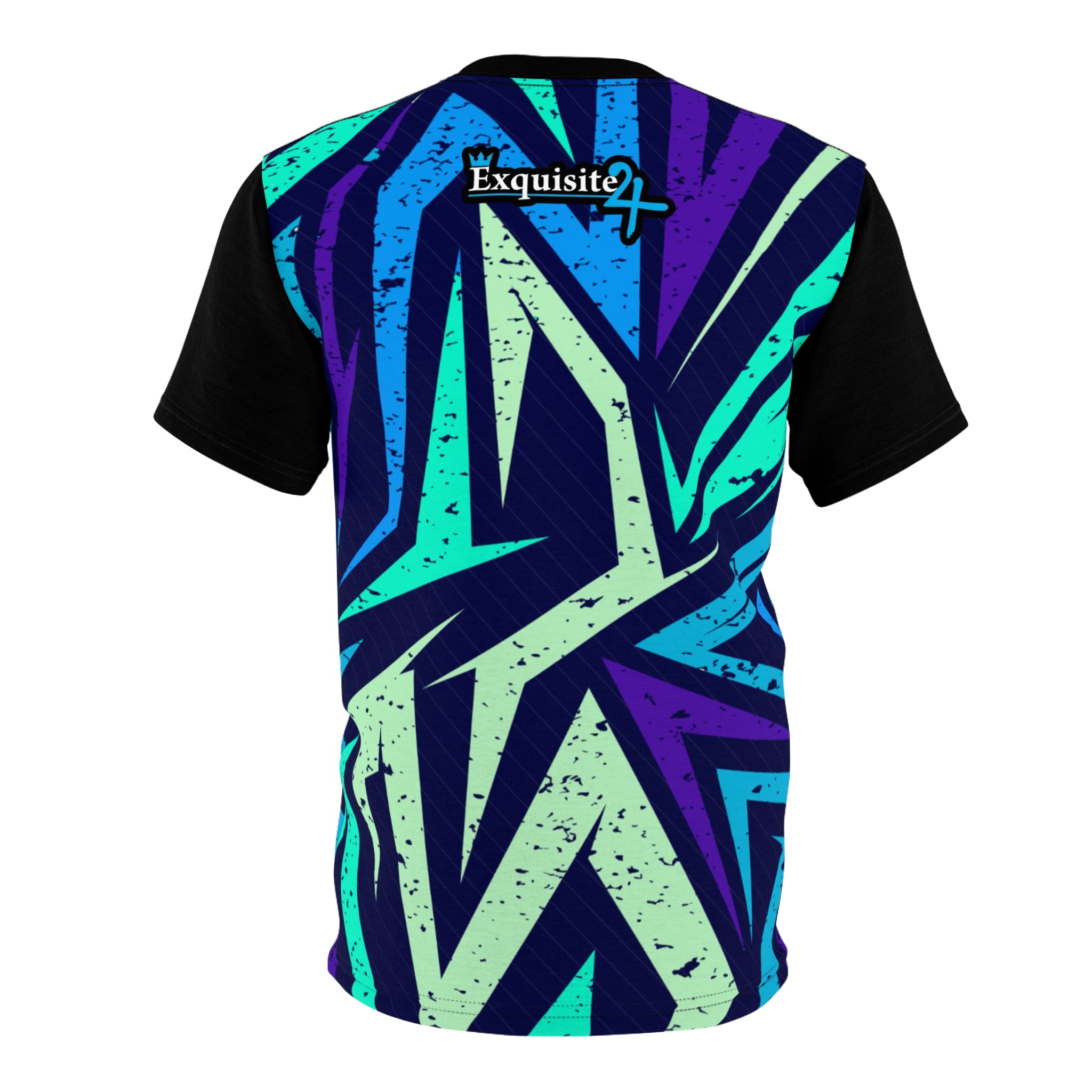 Exquisite 24 Neon Starburst All-Over Print Tee