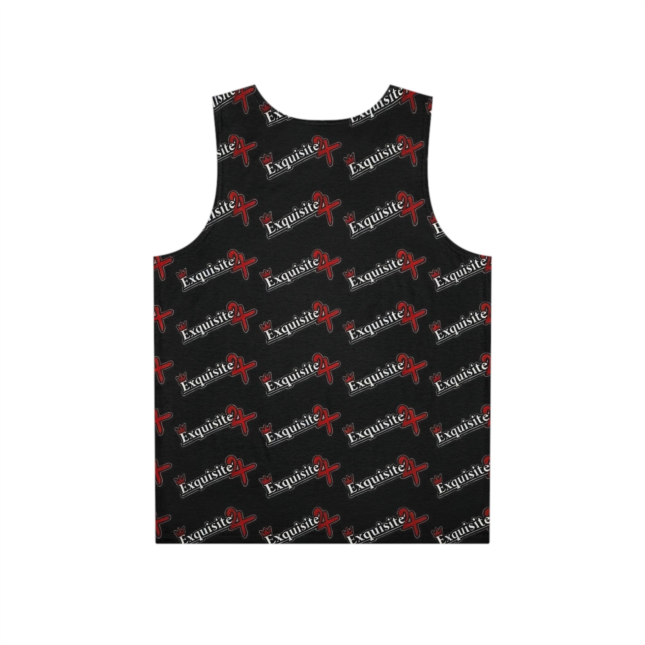 Exquisite 24 Logo Black All-Over Print Tank Top