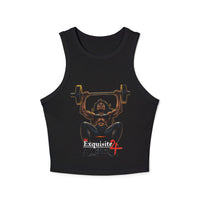 Women’s Weightlifting Graphic Racer Tank Top