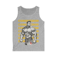 Exquisite 24 Conqueror Graphic Gym Tank Top