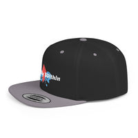 'Royalty Within' Embroidered Flat Bill Snapback Cap