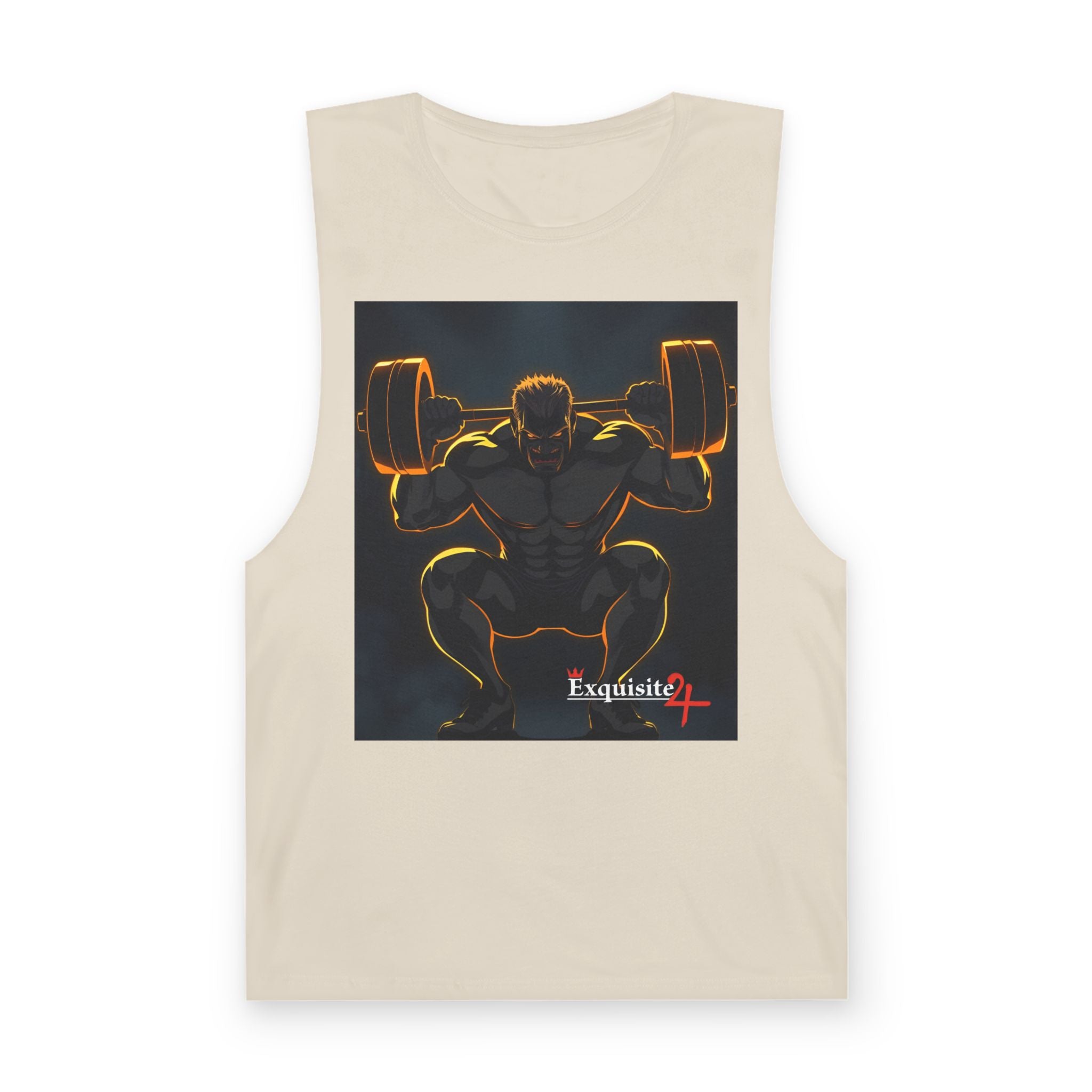 'Champions Are Made in the Gym' Weightlifting Graphic Tank