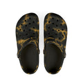 Black & Gold EVA Foam Clogs