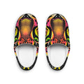 Men's Leopard Art Indoor Slippers — Colorful Neon Jungle Print