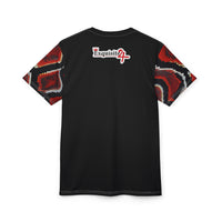 Exquisite 24 Red Snake Print Tee