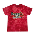 Tie-Dye Tee — Exquisite 24 ‘Royalty Within’ Logo & Red Roses Crystal Design
