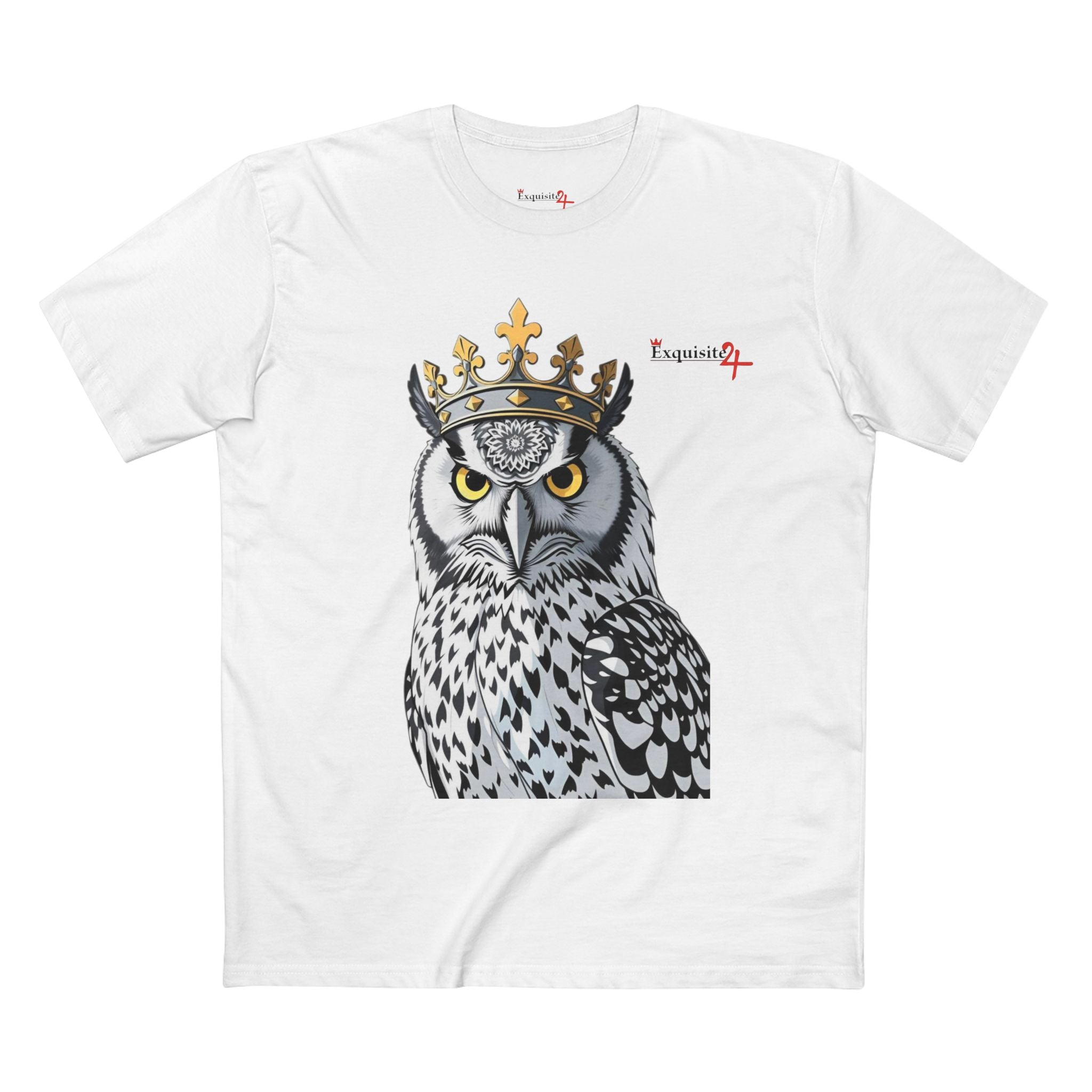 White Crowned Owl Graphic Tee