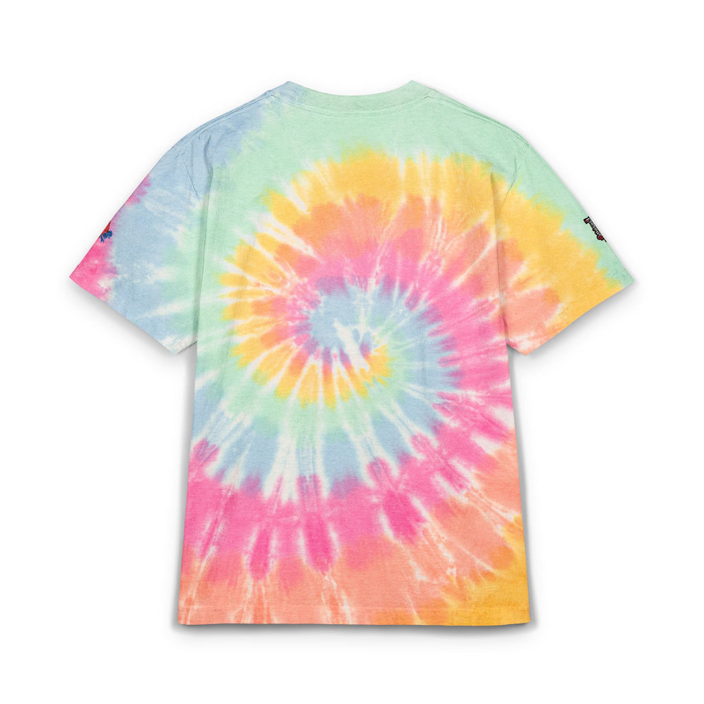 Tie-Dye Spiral 'Royal Within' Embroidered T-Shirt