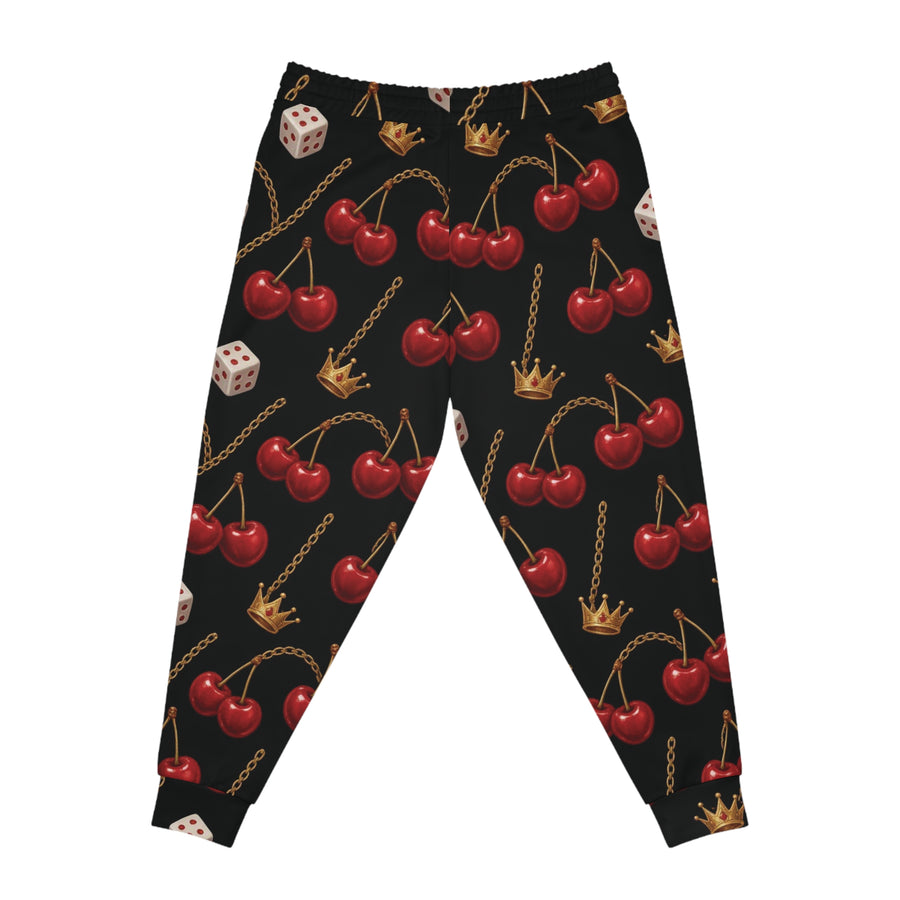 Lucky Dice & Cherry Women's Athletic Joggers