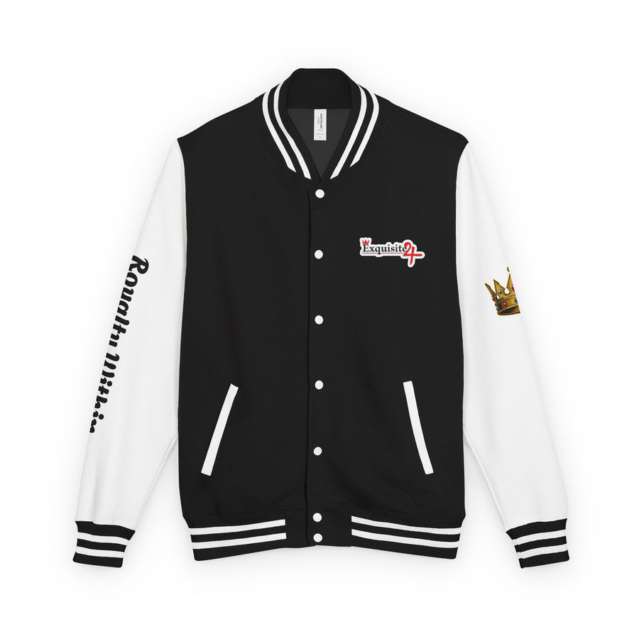 Exquisite 24 Royalty Within Emblem Varsity Jacket