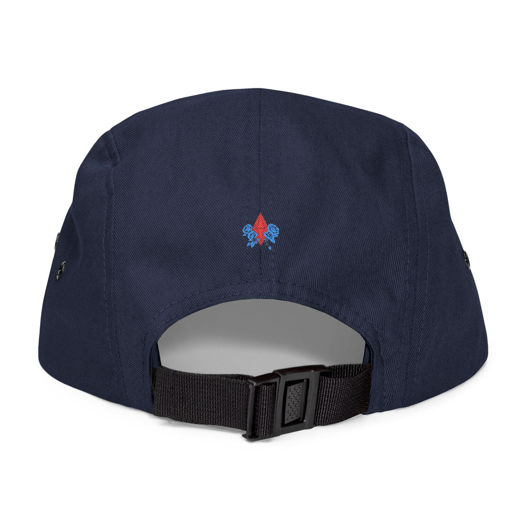 Embroidered 5-Panel Cap — 'Exquisite 24' Logo Streetwear Hat