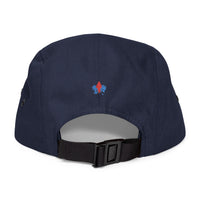 Embroidered 5-Panel Cap — 'Exquisite 24' Logo Streetwear Hat