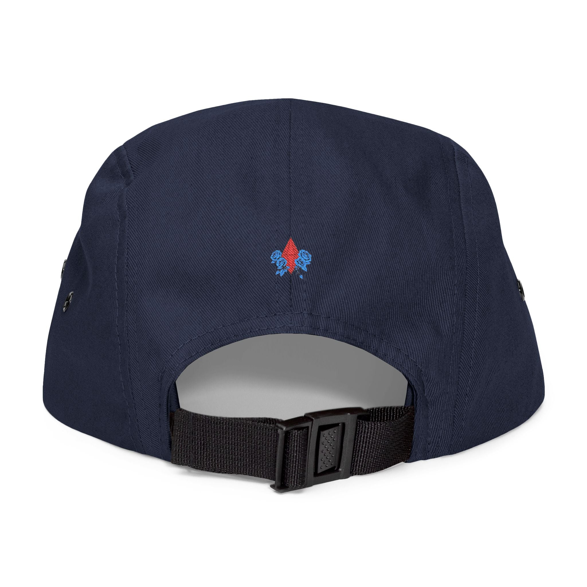 Embroidered 5-Panel Cap — 'Exquisite 24' Logo Streetwear Hat