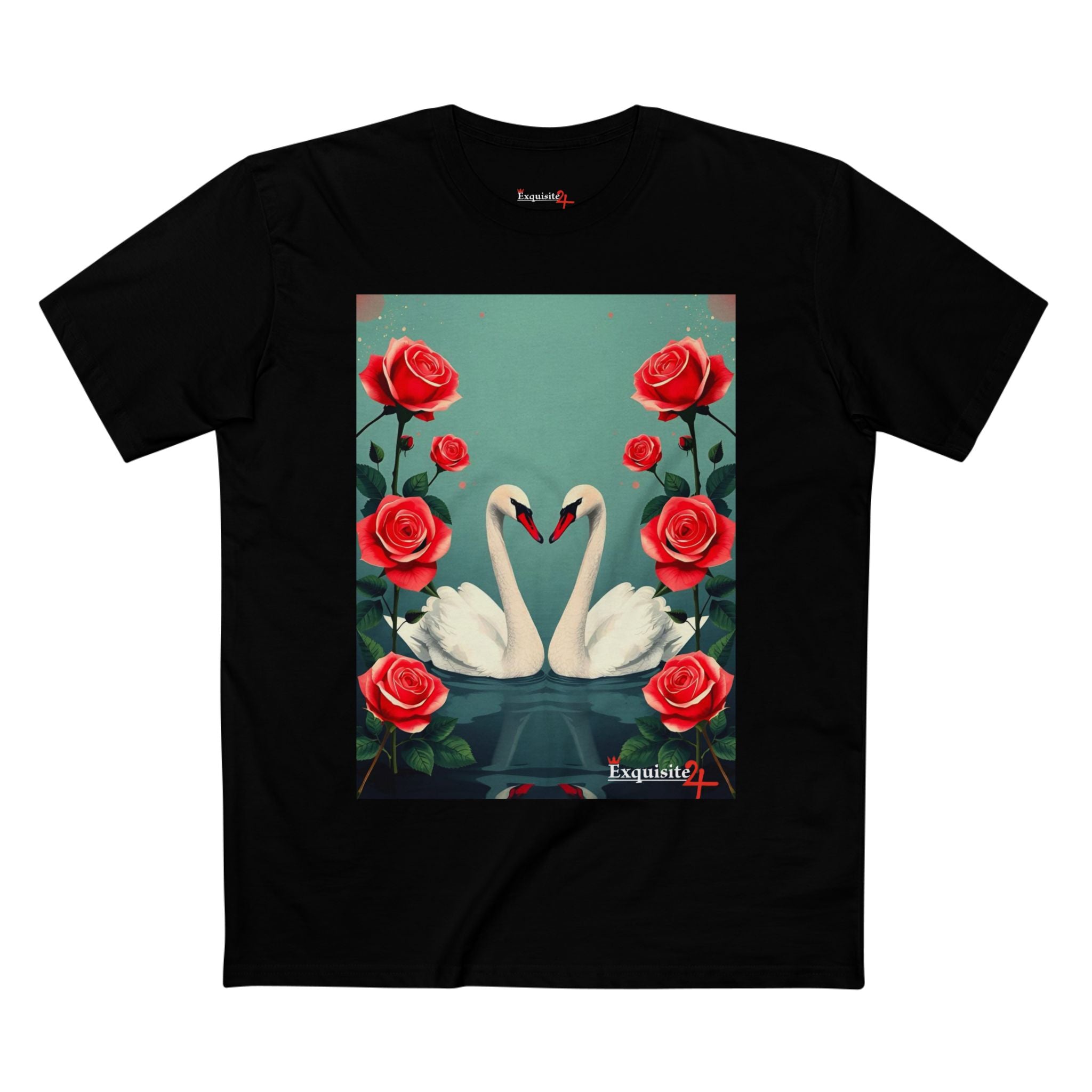 Swan Heart Graphic Tee