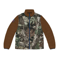 Camo Puffer Jacket — Men's Realtree-Inspired Outdoor Winter Coat