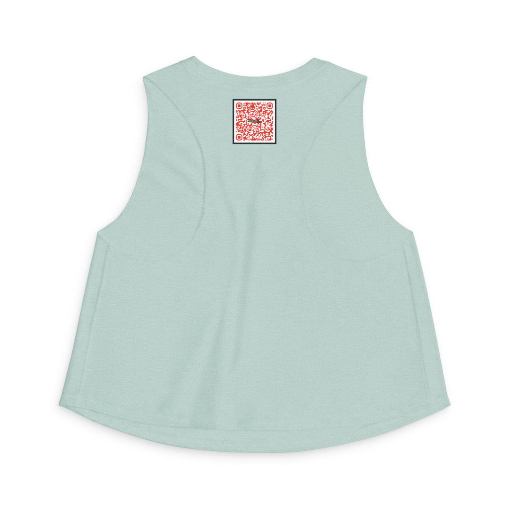 Crop Top — Graffiti Wall Logo Graphic Tank