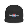 'Royalty Within' Embroidered Flat Bill Snapback Cap