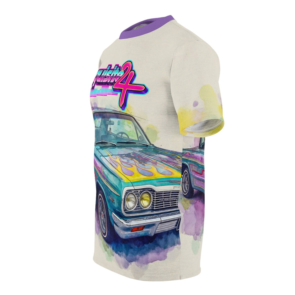 Vintage Lowrider Tee — Exquisite 24 Classic Car Graphic Shirt