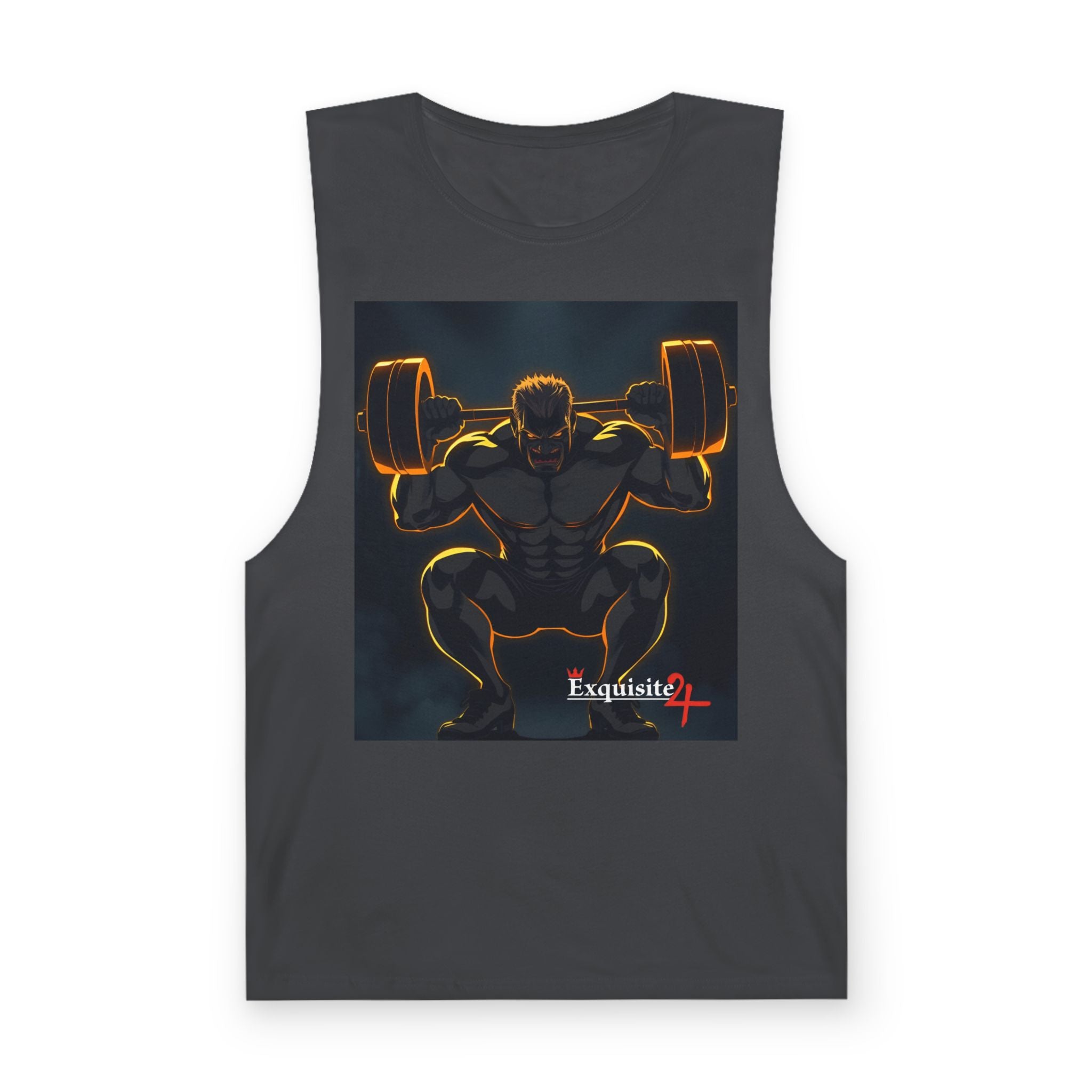 'Champions Are Made in the Gym' Weightlifting Graphic Tank