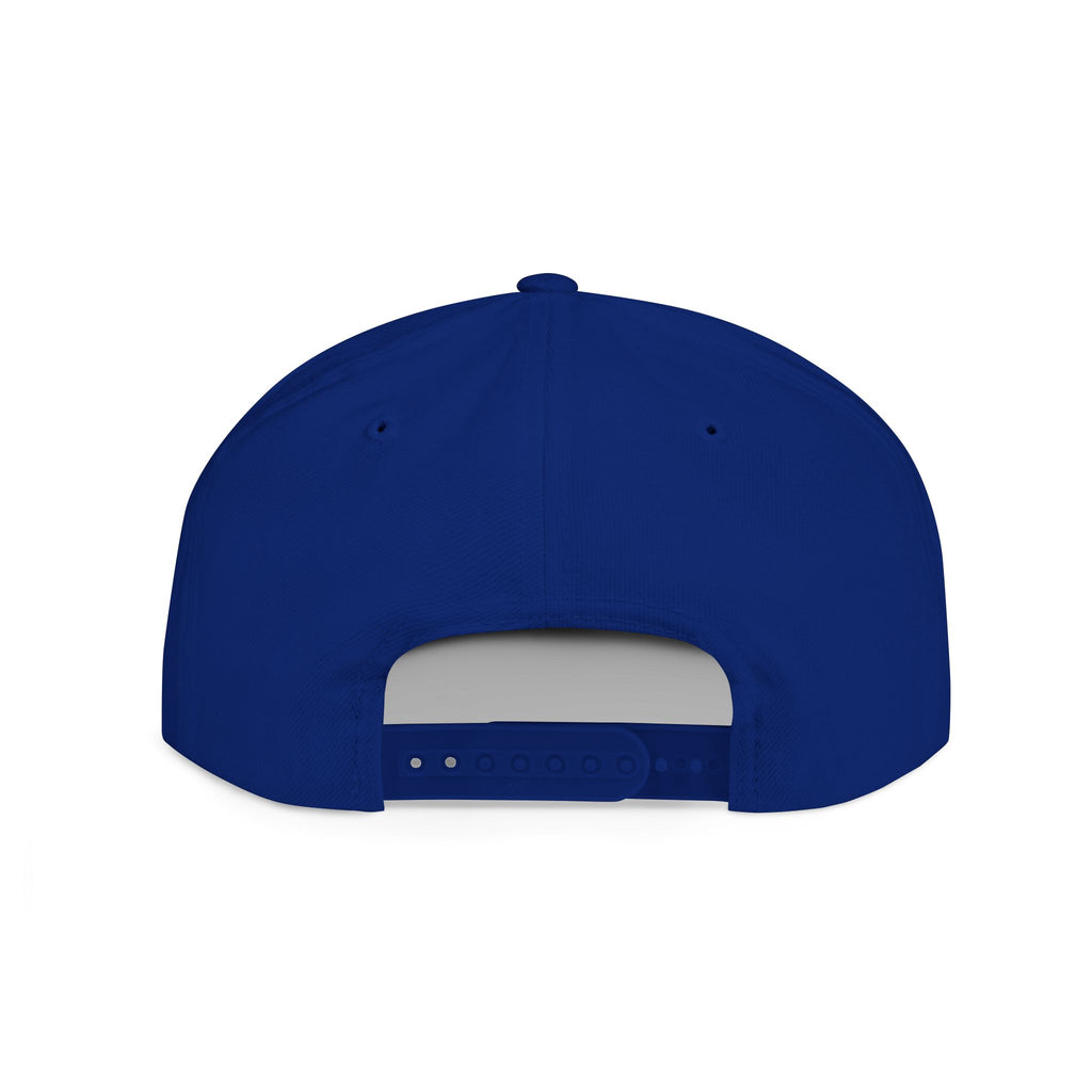'Royalty Within' Embroidered Flat Bill Snapback Cap