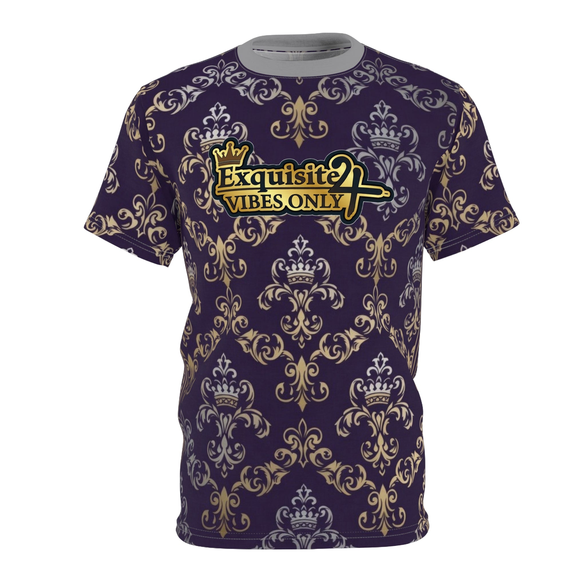 Baroque 'Exquisite 24 Vibes Only' All-Over Print Tee