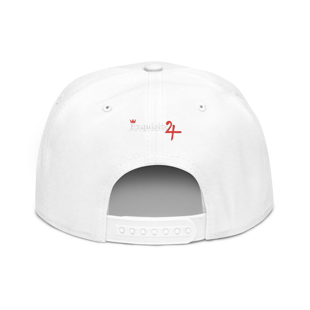 Exquisite 24 VIBES ONLY Embroidered Snapback Hat — Vintage Script Logo Streetwear Cap