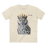 White Crowned Owl Graphic Tee