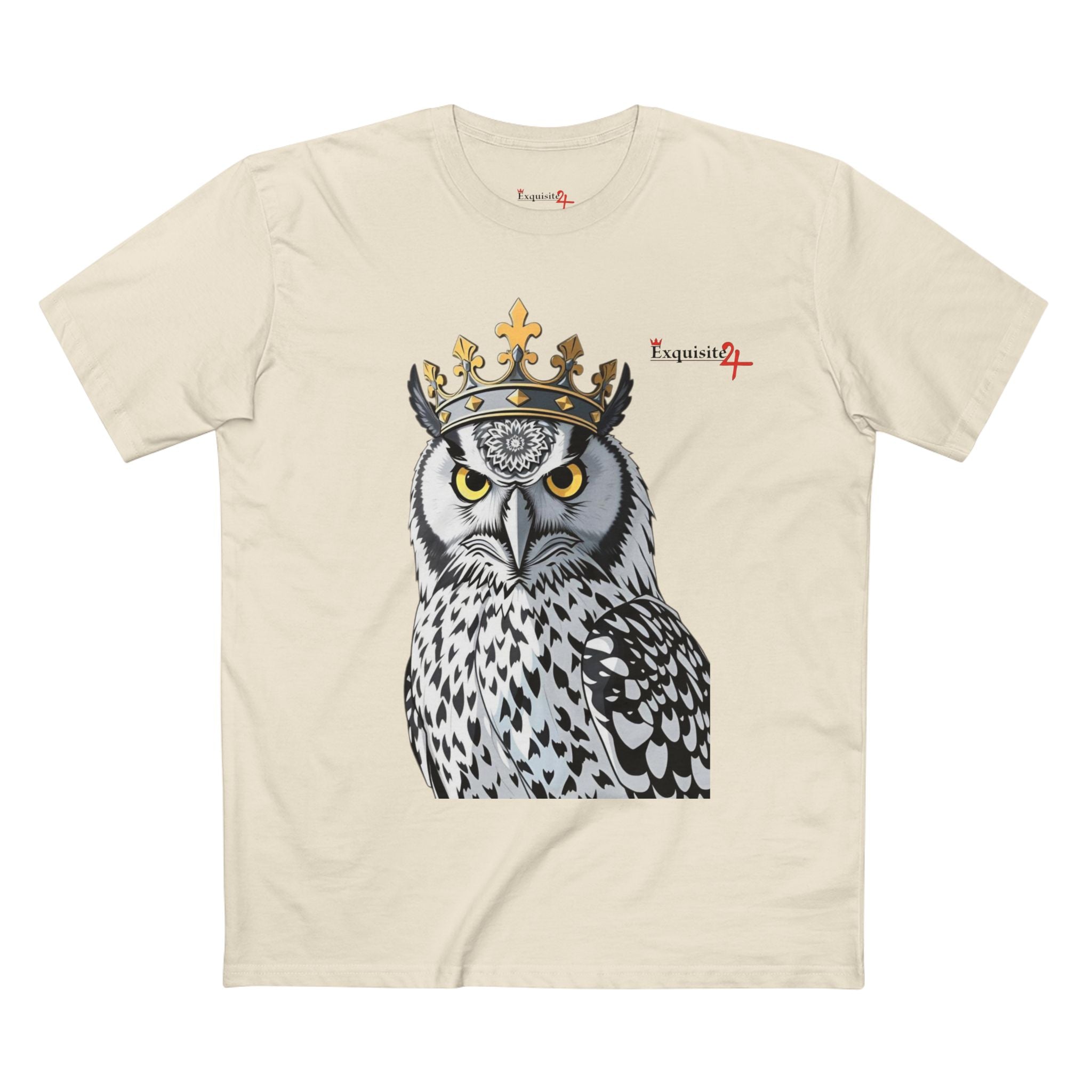 White Crowned Owl Graphic Tee
