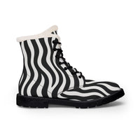 Women's Zebra Stripe Boots