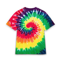 Tie-Dye Spiral 'Royal Within' Embroidered T-Shirt