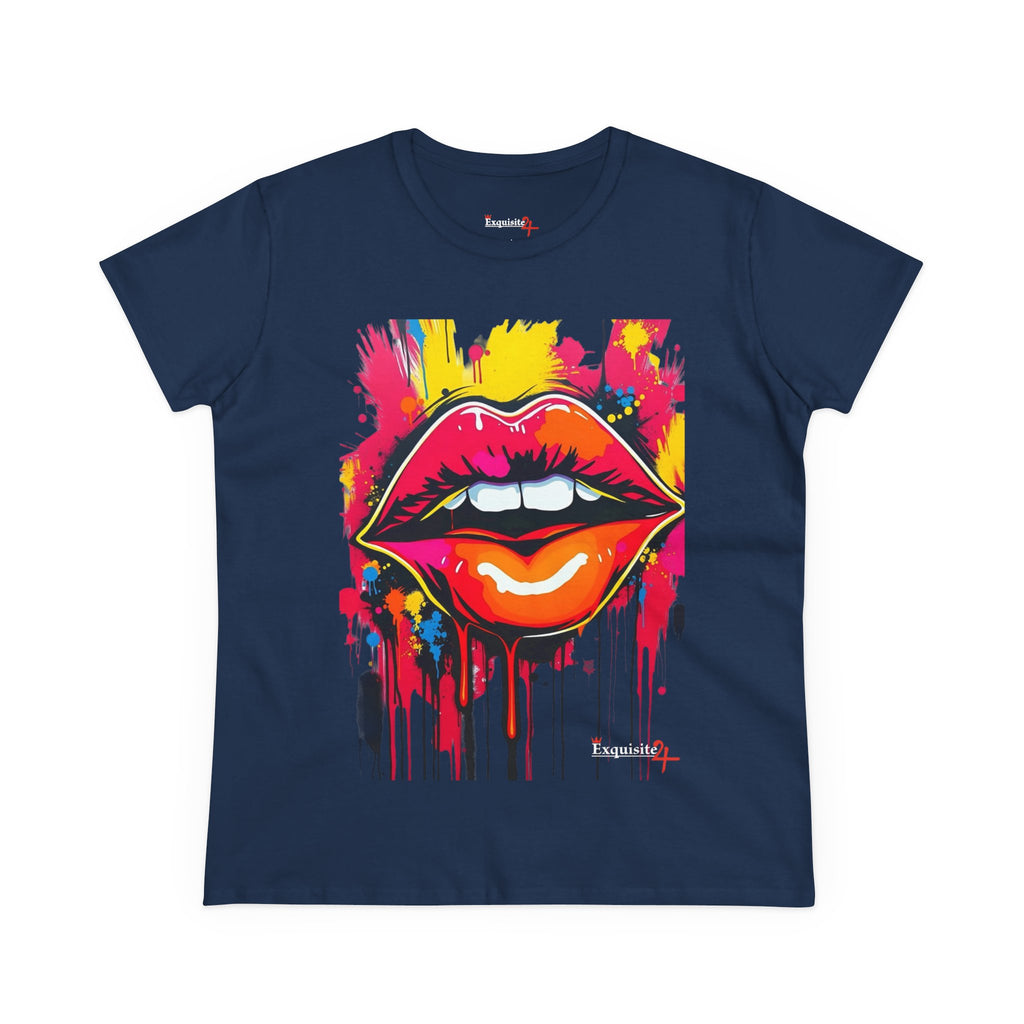 Graffiti Lip Women's Graphic Tee