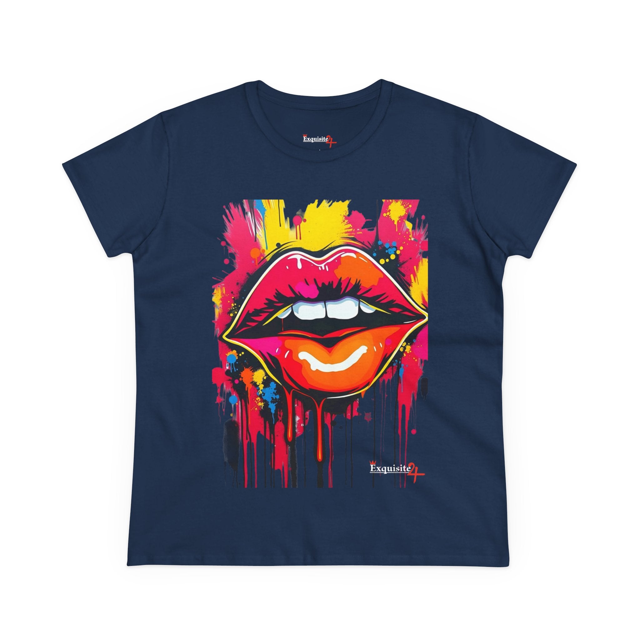 Graffiti Lip Women's Graphic Tee