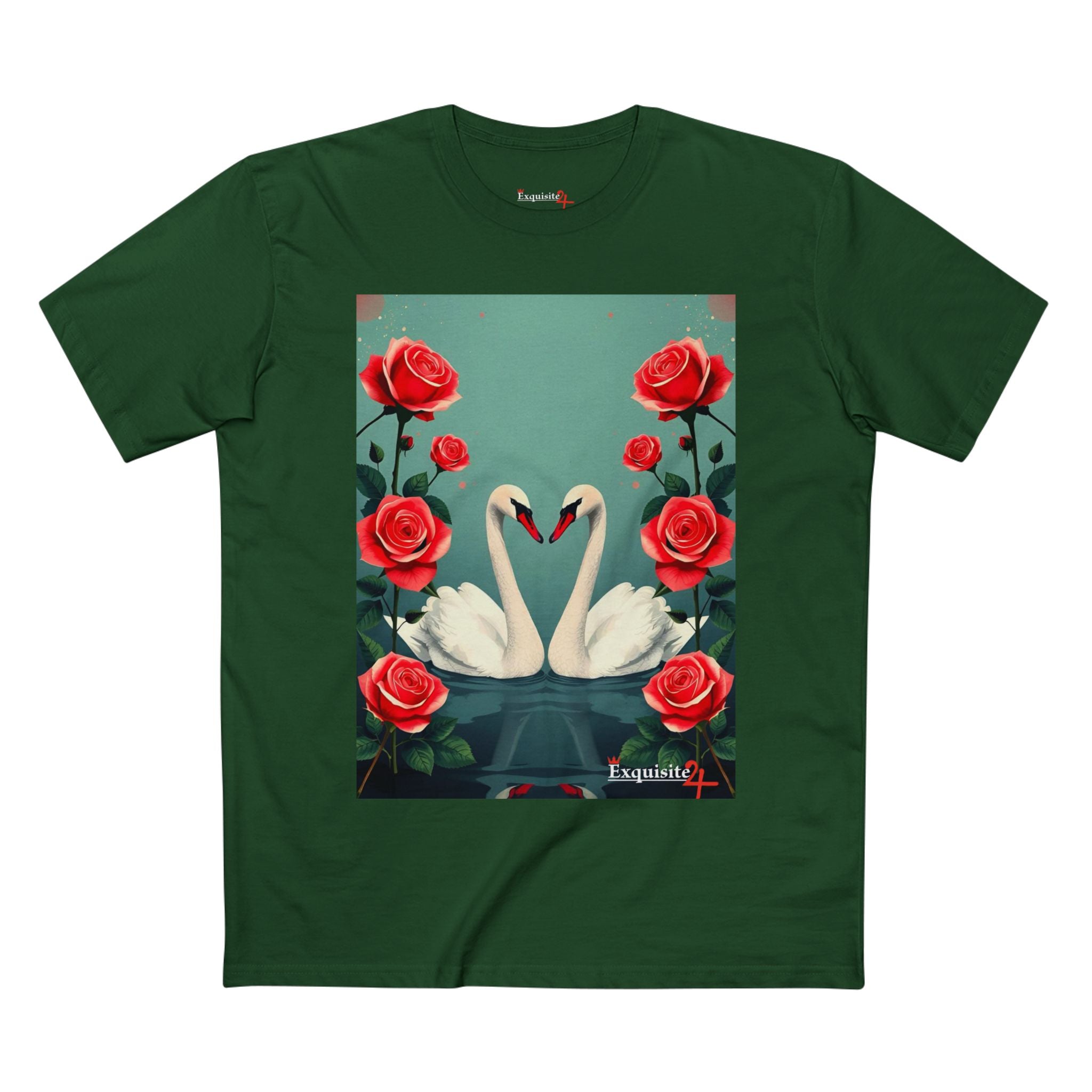 Swan Heart Graphic Tee